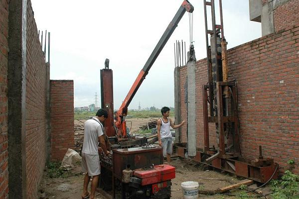 Dịch vụ ép cọc bê tông tại Bắc Giang chi phí báo giá trọn gói